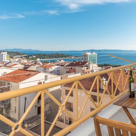 Vista Mare Apartment - 3 Bedroom, Sea View Makarska Esterno foto
