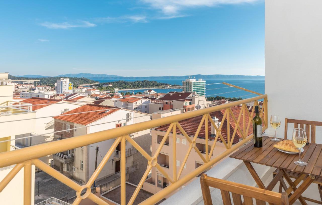 Vista Mare Apartment - 3 Bedroom, Sea View Makarska Esterno foto